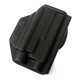Компактная кобура МПЛ c Olight Baldr Pro, черная, кайдекс с выбором крепления [STRIKE GEAR]